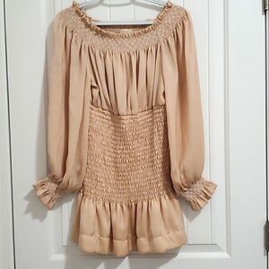 Mable womans smocked dress, size medium